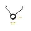 C-type Foot Pedal Spring for Tyre Changer Machine Torsional Design for Car Wheel Repair Workshop Use