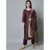 Damen Designer Salwar Kameez Set Indische Partykleidung Oberteil Tunika Kurti Baumwolle Seide VSO-1754 c
