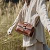 Mrs. Qiao Women's Bag 2025 New Spring Summer Versatile Crossbody Bag High-end Handbag Genuine Leather Women's Messenger Bag