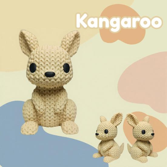 Cartoon Animal Ornament, Rabbit Fox Bear Shape Desk Ornament, Mini Size Desktop Decoration for Home Office