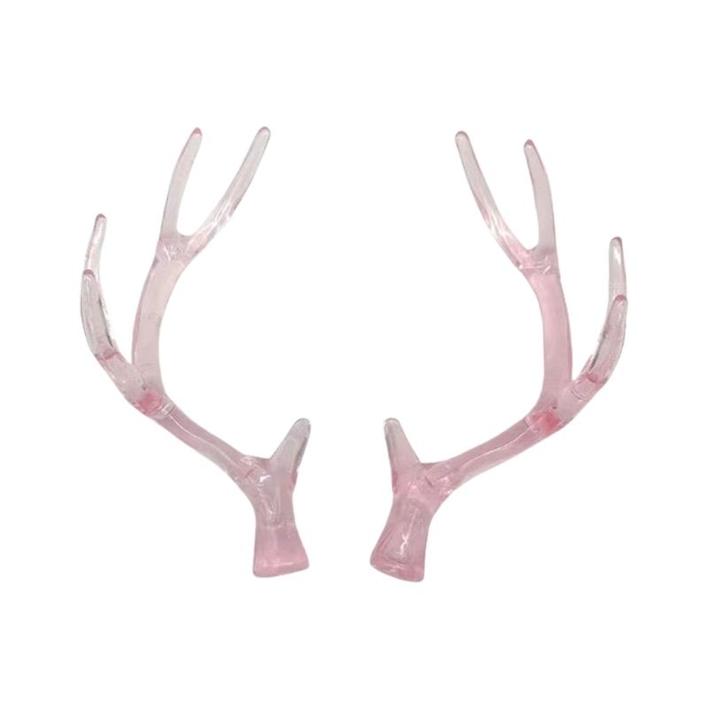 Simulation Resin Antler Headpiece for Cosplay and Theme Party Easy to Use Christmas Theme Headband Making Accessories