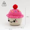 Crochet Emotional Support Crochet New Knitted Positive Animal Funny Gifts for Friend Table Bookshelf Decoration