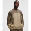 Lululemon Cotton Fleece Oversized Crew  Slnsh Collection Nomad Sheer Oak