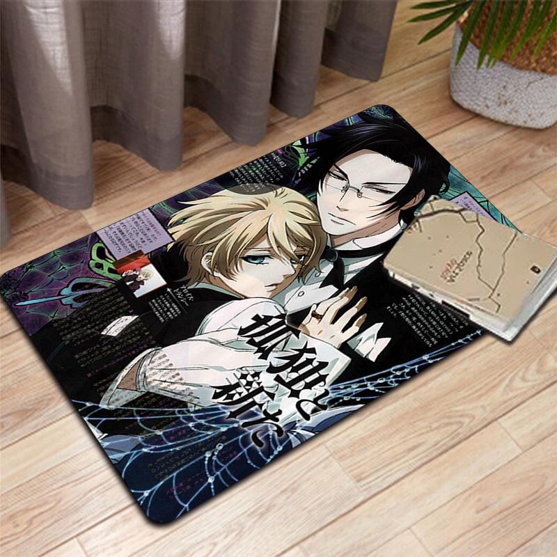 Black Butler Rug Floor Mat for Living Room or Bedroom Soft and Comfortable Carpet a Gift for Birthday and Holiday.DFF0925302