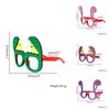 Vibrant Plastic Easter Glasses With Bunny Ears And Colorful Egg Decorations