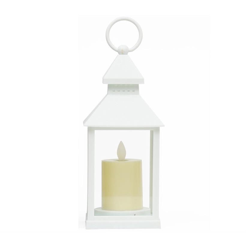 Retro Romantic LED Wind Lantern: Cross-border Candle Holder for Christmas, Halloween Night Light