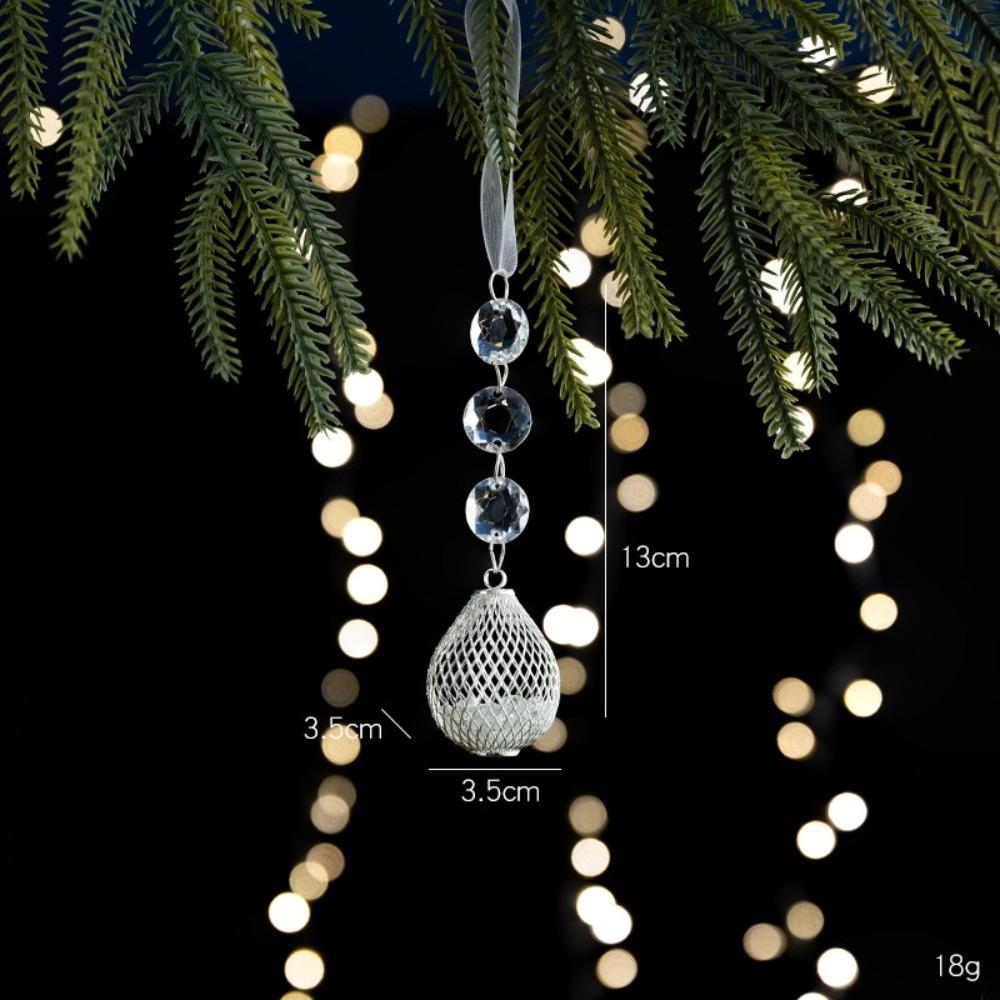 Five-pointed Stars Christmas Tree Decoration Snowflake Transparent Christmas Bell