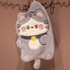 Cat Hand Towel,Quick-drying Water Absorption,No Hair Loss,Coral Fleece Hand Towel Hanging Cute Bathroom Rag Handkerchief Towels