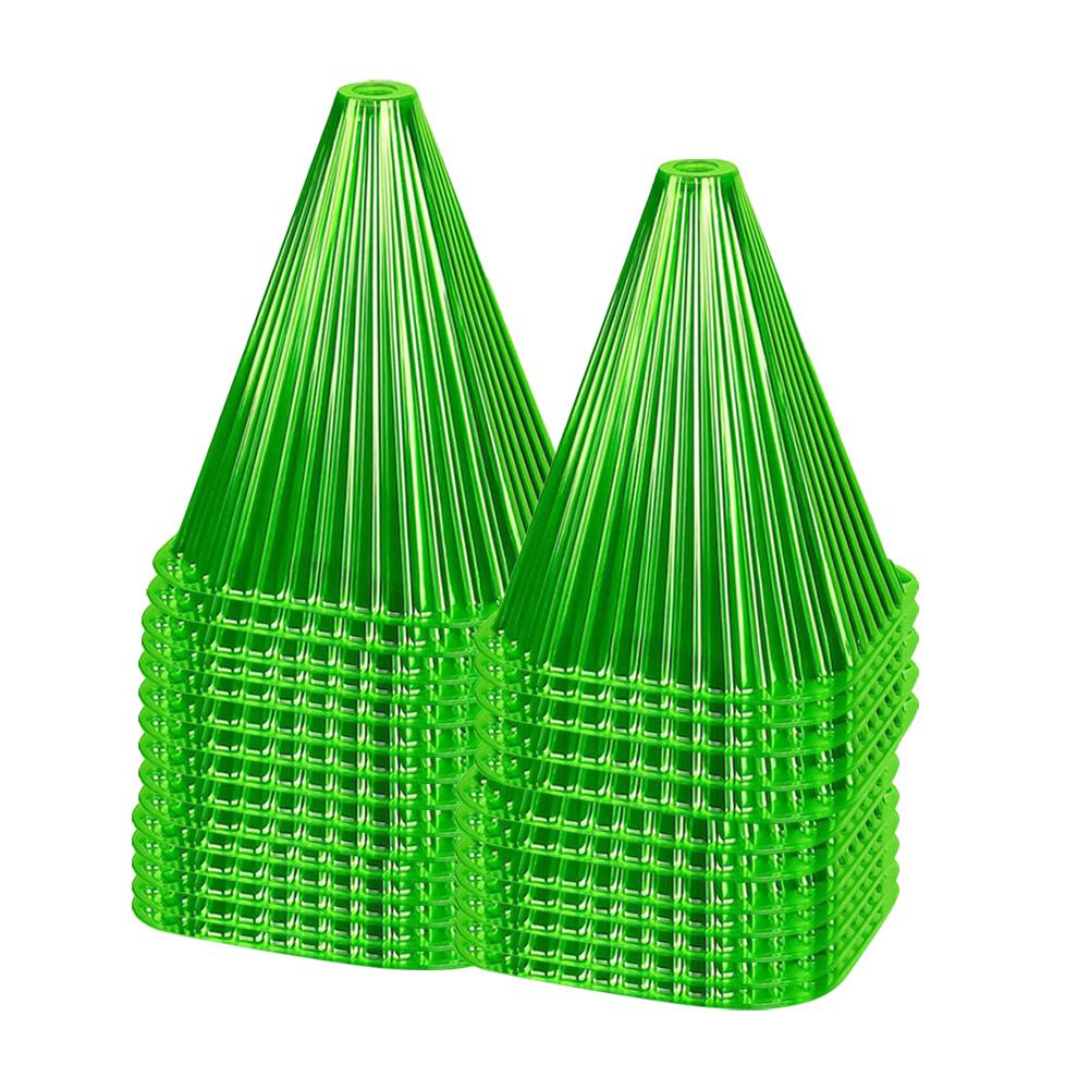 5/12/15/21/25/31 Pcs Garden Cloches for Plants Plant Bell Cover Bell Jar Cloches Protects Plants From Birds Frost Snails Etc