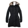 Moncler MONTICOLE Down Hoodie with Fur Coat 2 blackUsed