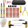 2026-HOT Car Tire Repair Kit Puncture Plug Tools Tyre Puncture Emergency for Tire Strips Stirring Glue Repair Tool Kit Valve Stems 1