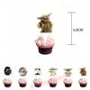 Cute Yodaes Baby Birthday Party Decorations Plate Cup Napkin Balloon Banner for Boys Party Favor Baby Shower Event Supplies Gift