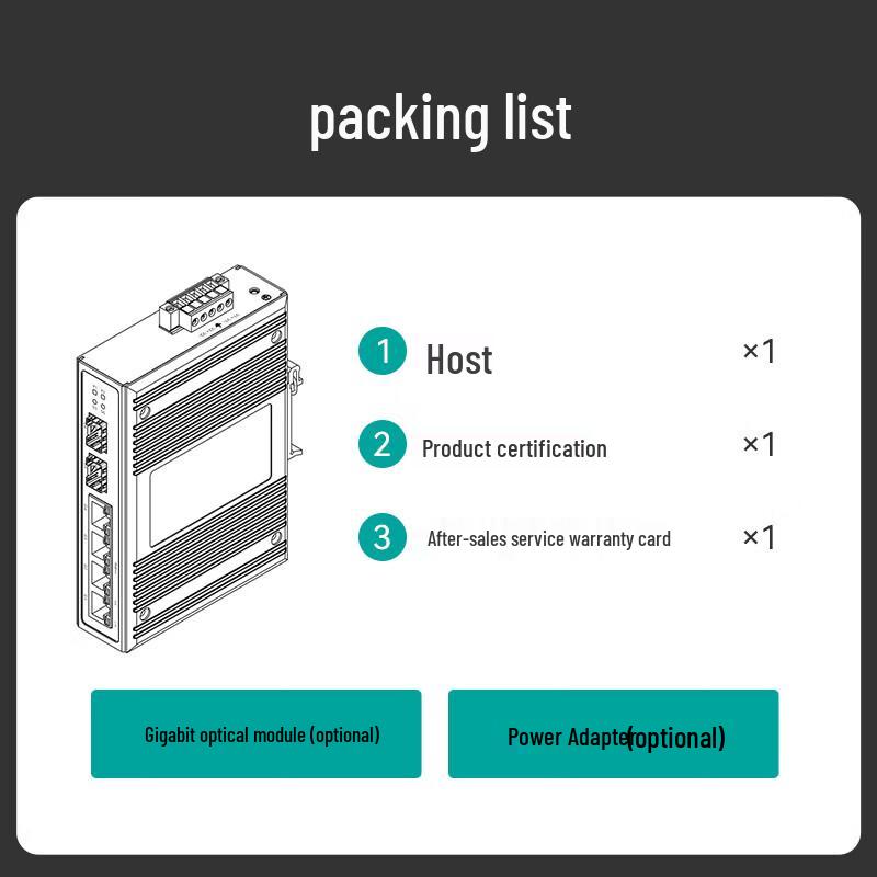 MIEN3206GP Industrial POE++ Fiber Switch