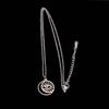 European & American Devil's Eye Stainless Steel Pendant Necklace - Stylish, Versatile Clavicle Chain