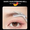 Stainless Steel Eyebrow Scissors With Comb Facial Hair Grooming Tool For Men Women Perfect Face Care