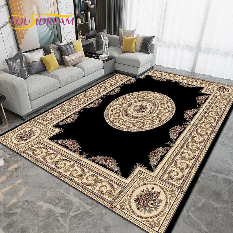 

Персия Богемия Скандинавский коврик большой, ковер для гостиной, спальни, дивана, коврик для украшения, детские игры, нескользящий напольный коврик 3D 40x60cm