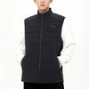 Anta Running Series Solid Color Zipper Stand Collar Sleeveless Thickened Down Vest Men Vests Basic-Black 152345901-3