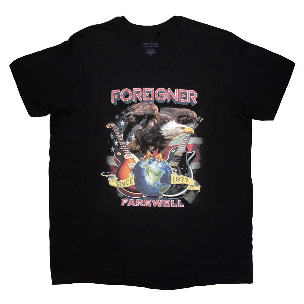 Foreigner Farewell Eagle T Shirt L
