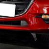 Fit For Mazda3 Axela 2017-2018 True Carbon Fiber Front Grille Grill Trim Cover Front Decorative Parts  Car Styling Accessories