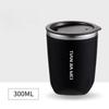 300ml Thermal Mug Stainless Steel Vacuum Flask Insulated Portable Water Bottle Iced Coffee Tea Beer Cup Travel Office Drinkware