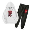 Kids Hoodie and Sweatpants Set Graphic Print with Pockets for Boys and Girls