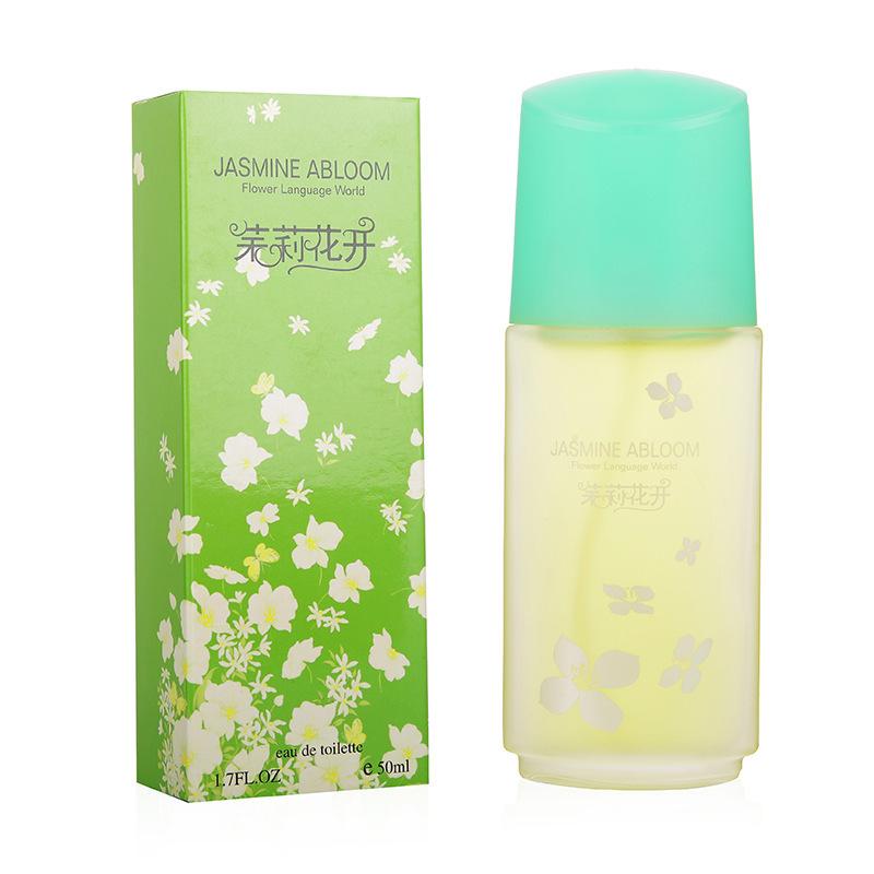 New Fragrant Yellow Jue Lan Women's Perfume Perfume 50ml Hanging Flower Lily Rose Perfume Lasting Fragrance