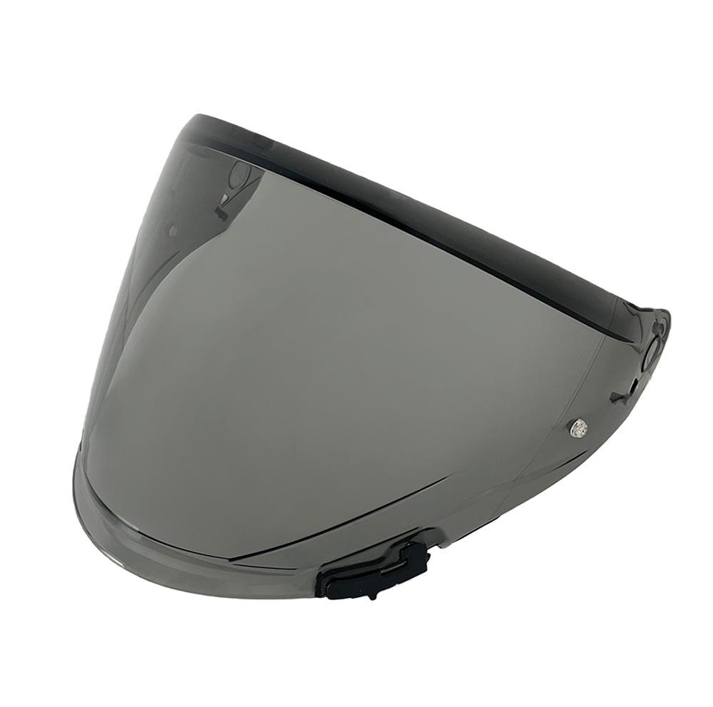 

OF603 Motorcycle Helmet Visor: Compatible with OF603 Half Helmet, UV Protection, Plated Mirror Surface for Day & Night Use