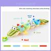 Baby Crocodile Sensory Development Toy With Music And Rattle For Newborns And Toddlers