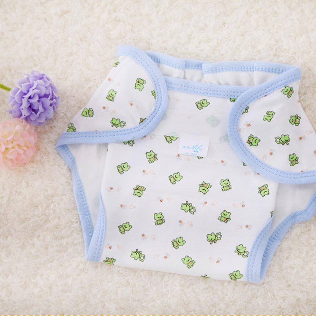 Baby Infant Toddler Waterproof Training Pants Cotton Changing Nappy Cloth Diaper Reusable Washable