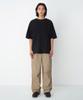 Musinsa Standard Cotton Parachute Elastic Cargo Pants [Beige]