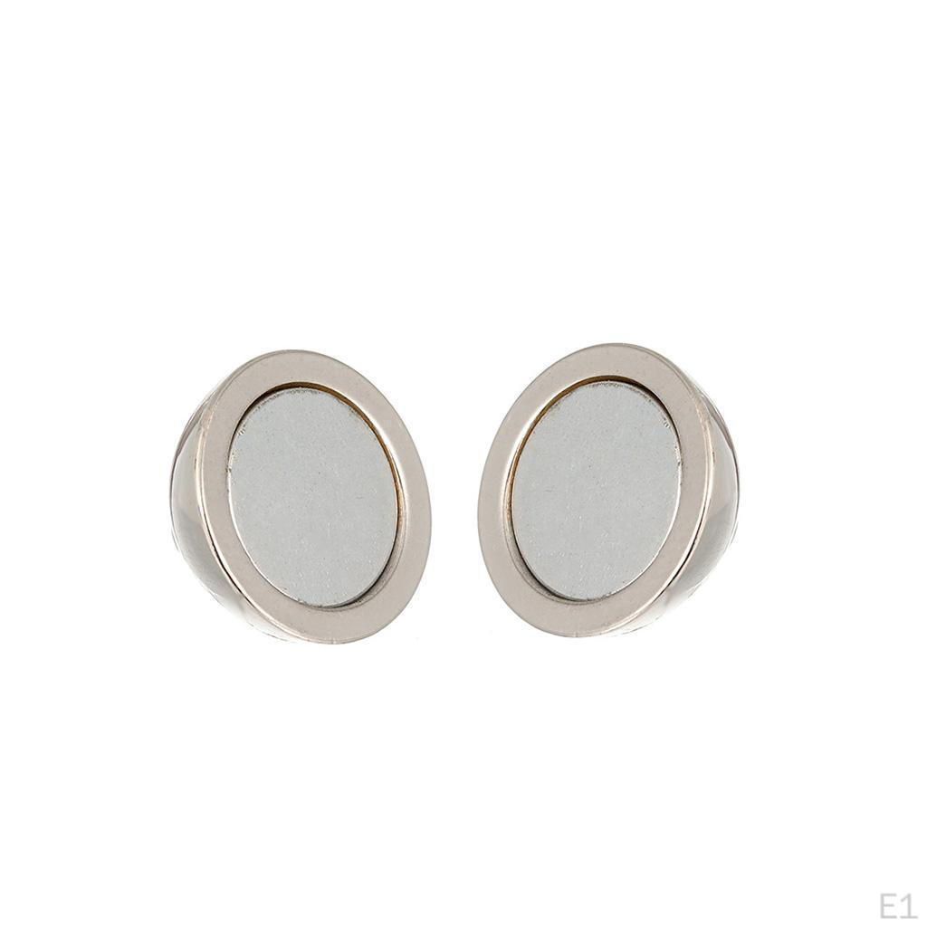 10 Pezzi Chiusure Magnetiche a Sfera alla Moda 12x6mm Gioielli per la Creazione di Collane Braccialetti