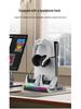 PS5 PRO/Slim RGB Cooling Station: Console Stand, Controller Charger, Disc Storage & Headset Rack