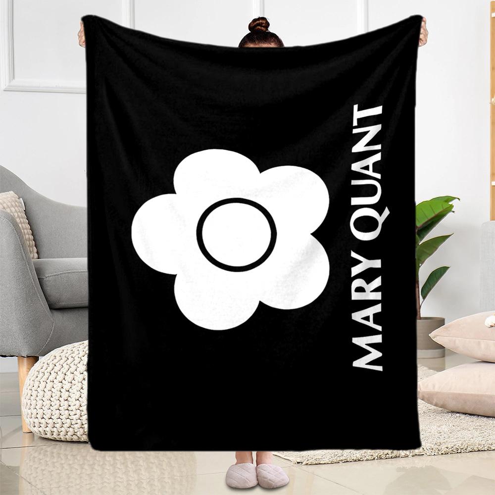Flower Power Fashion Blanket Comfortable Perfect for Chair Sofa Office Chair for All Occasions Modern Style Gifts For Family Or Friends