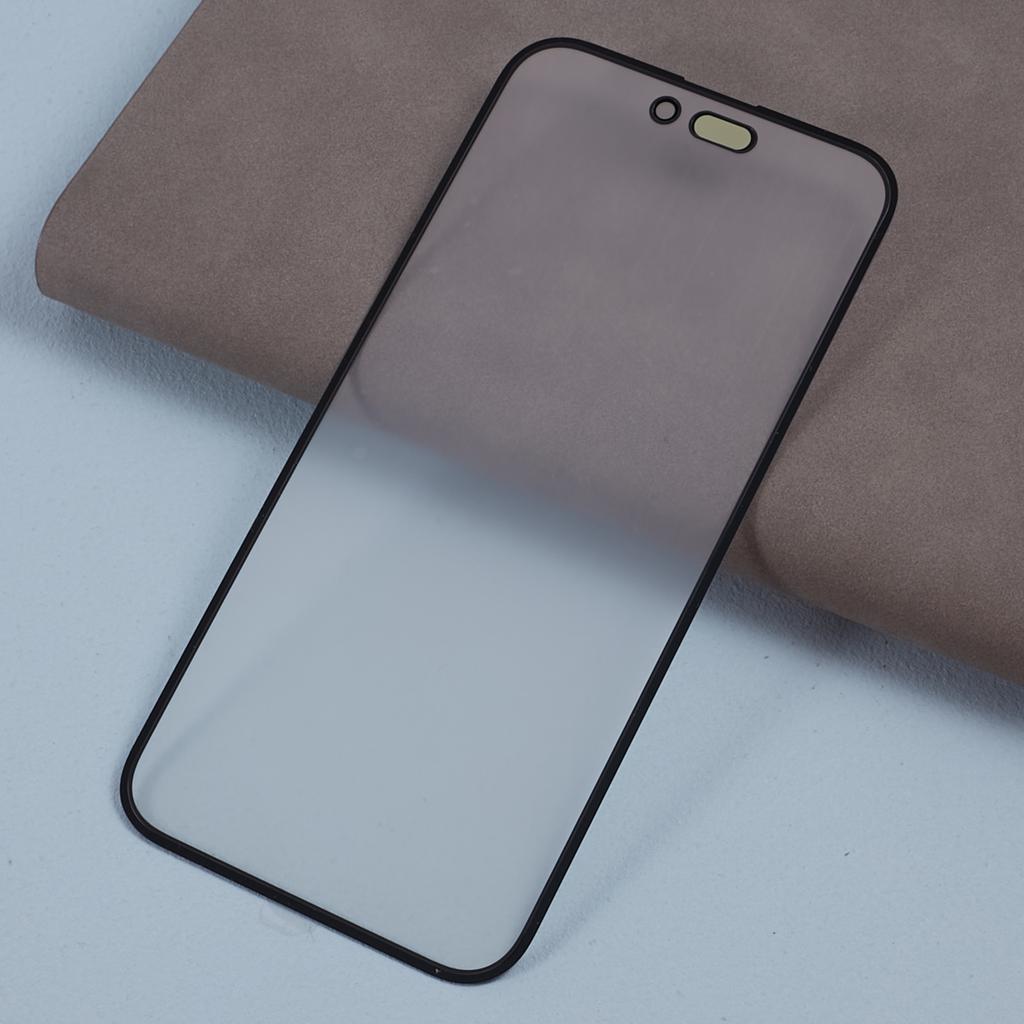 For iPhone 15 Pro Front Screen Glass Lens+OCA Adhesive Replacement Parts (without Logo)