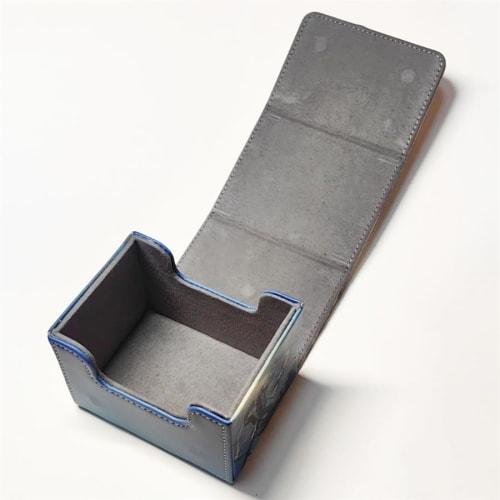MyGO Deck Case, Horizontal, Magnetic, PU Leather, Card Storage, Sleeve Compatible, for Yu-Gi-Oh!, Pokemon, and Duel Masters Cards (Product Code: 06272