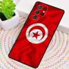 Tunisia Flag Map soft TPU Phone Case For Samsung Galaxy note 10 pro S26 S25 S24 S23 S22 Ultra Plus S21 FE S20 Shockproof Cover