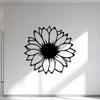 Vintage Metal Sunflower Wall Art Iron Sculpture Indoor Outdoor Home Decor