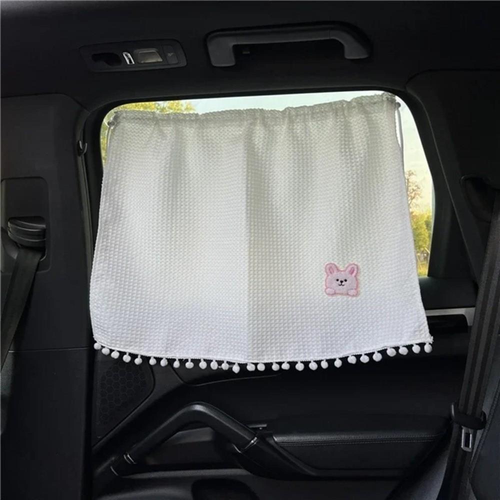 Strong Adsorption Car Sunshade Curtain Universal Suction Cup Curtain New Window Curtain Travel