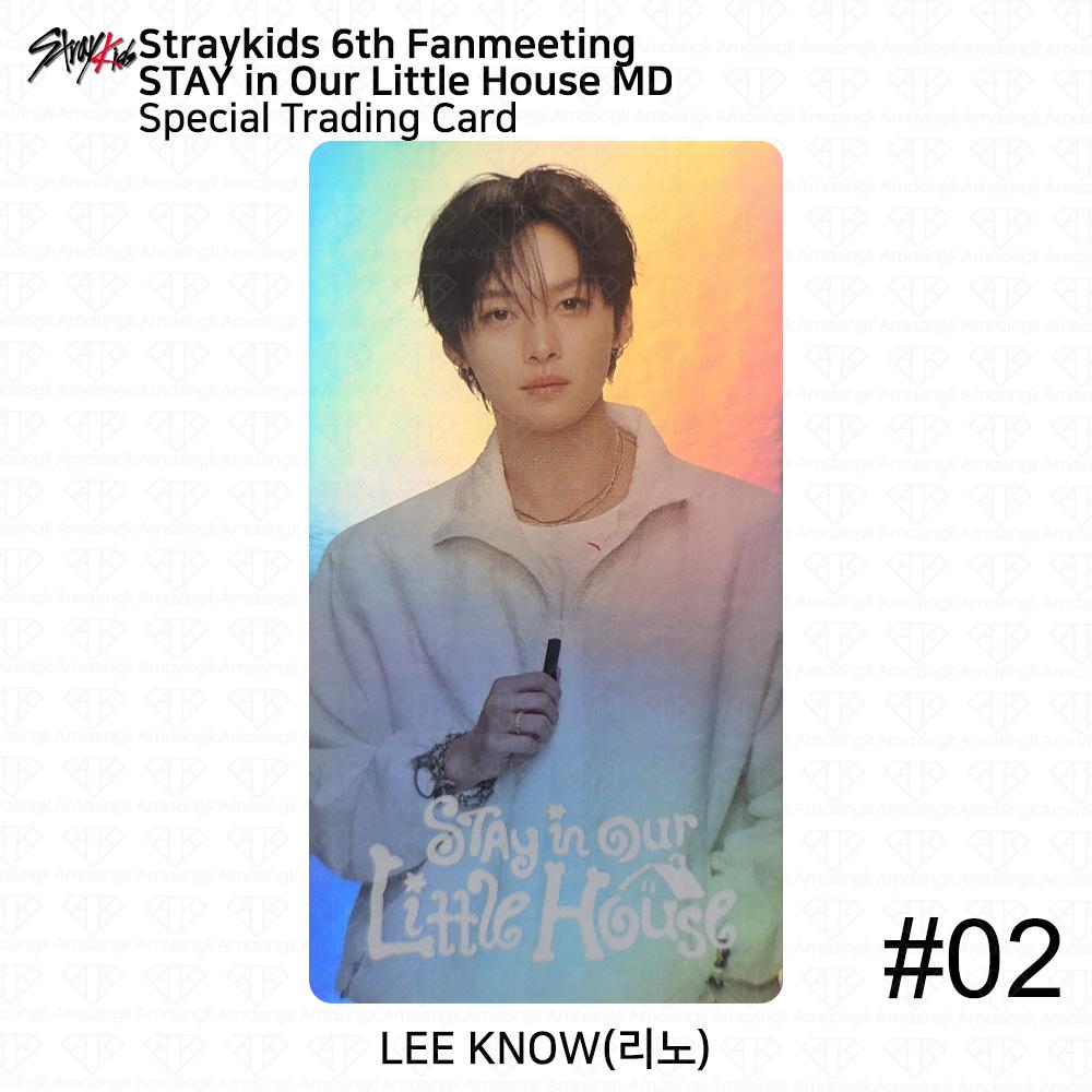 STRAY KIDS 6th Fanmeeting STAY in Our Little House MD Special Trading Card