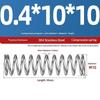 Spring Steel Pressure Return Spring Assortment 0.3/0.4mm Wire Dia 5-20mm Length for Hobbyist Craft Making Projects
