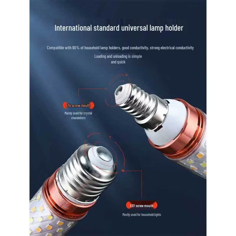 JIANGPU Outdoor LED Corn Light Bulb E27