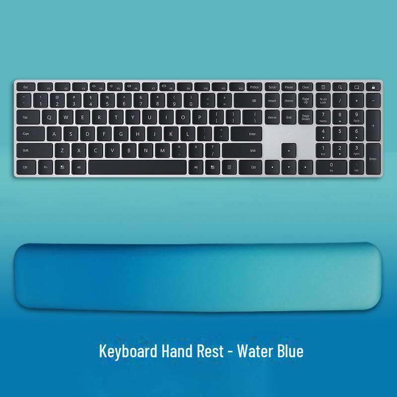 Ergonomic Memory Foam Mouse Pad and Keyboard Wrist Rest