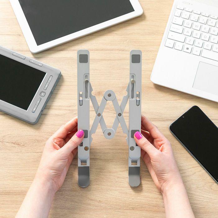 Składana i Regulowana Podstawka pod Laptop Flastan InnovaGoods