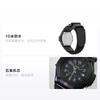 Casio YOUTH series-disk three-hand retro fashion trend date display waterproof quartz movement leather canvas strap Japanese and Korean FT500WC-1BV
