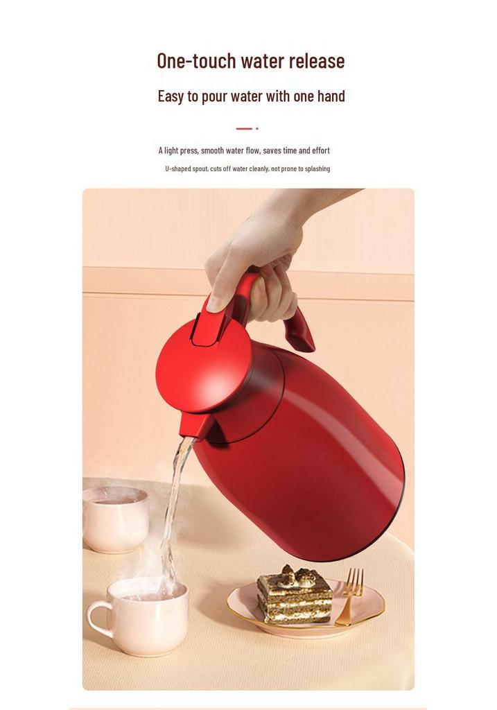 Large Capacity Home Thermos Flask - Ideal for Hot Water, Events, and Corporate Gifts.