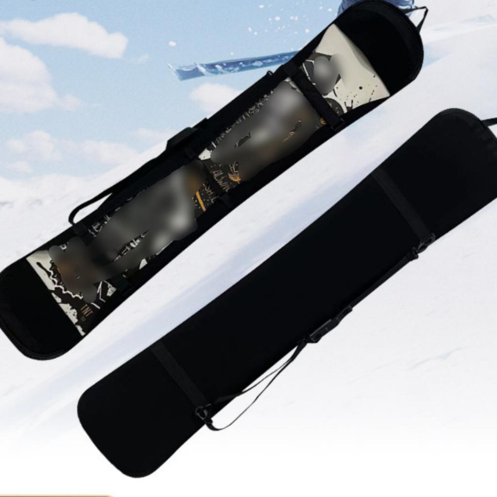 Padded Snowboard Bag Scratch Resistant Snowboard Carrying Case Sports Gear Lightweight Easy To Clean For Ski Trip