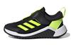 4Uture Sport Ac K Slip Resistant, Abrasion Resistant, Breathable Low Top Kids' Running Shoes Black Yellow Kids' FX2199