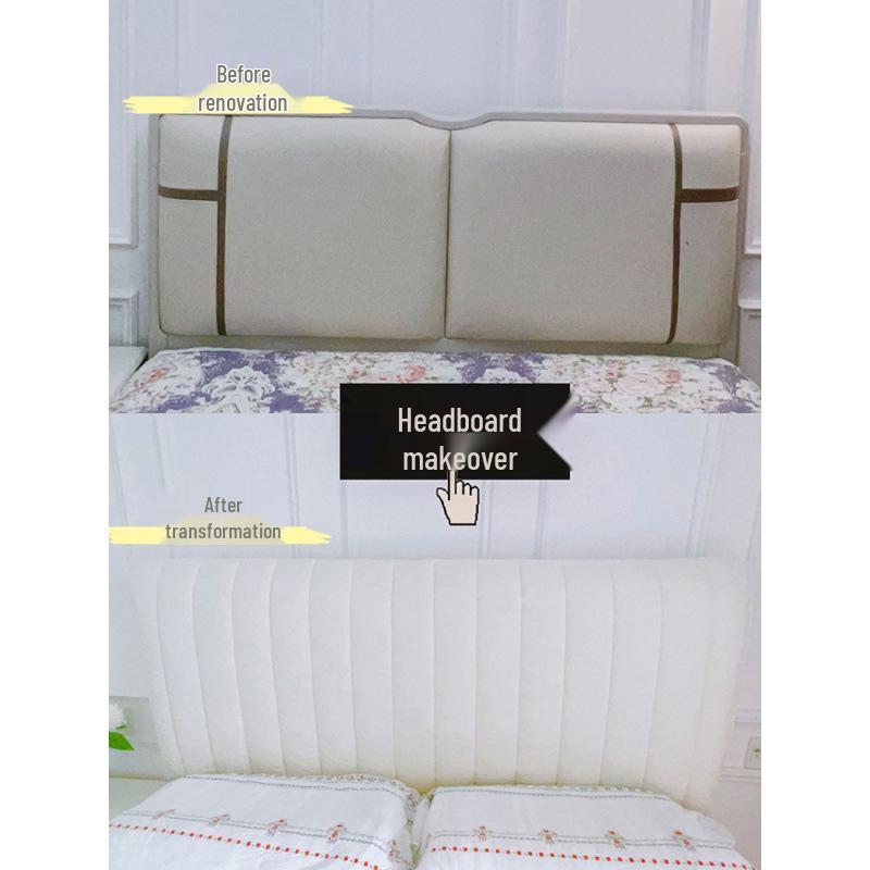 Soft Padded Washable Tatami Headboard Cover Headboard Length 120cm [Padded Anti-collision]