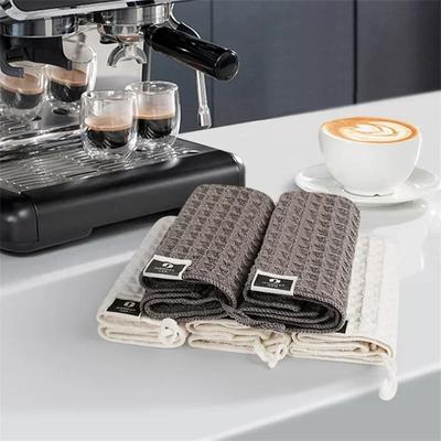 4 ks utěrek na čištění kávového baru Super savé utěrky z mikrovlákna Domácí čisticí nástroj pro baristu Čistič kávovaru
