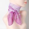 65cm Baotou Square Scarf Women's Spring and Summer Chiffon Printed Thin Cotton Scarf Versatile Decorative Scarf Hairband